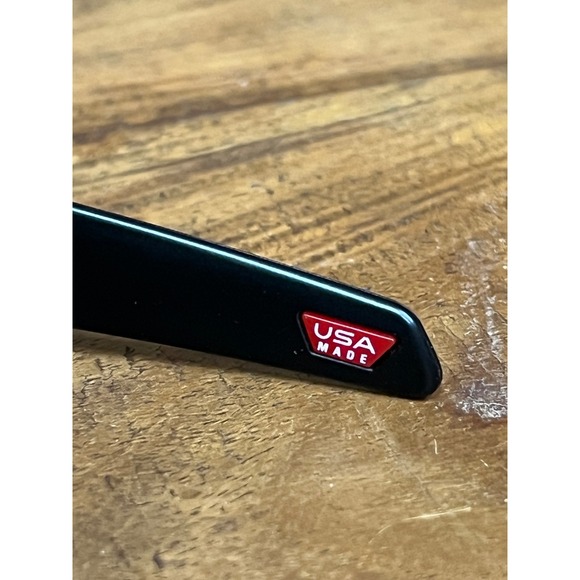 Oakley Gascan Sunglasses Matte Black American Flag SI OO9014-8060 USA Made Mens - Picture 4 of 5